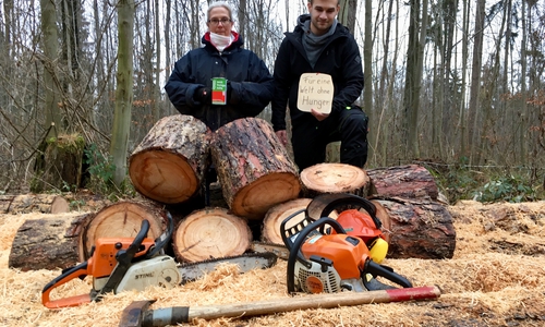 Christine Temme und Ole-Christian Temme. Foto: Stefan Temme