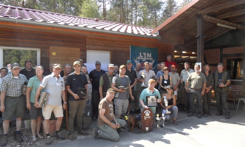 Gruppenfoto Kreismeisterschaft 2018. Foto: Jägerschaft Wolfenbüttel