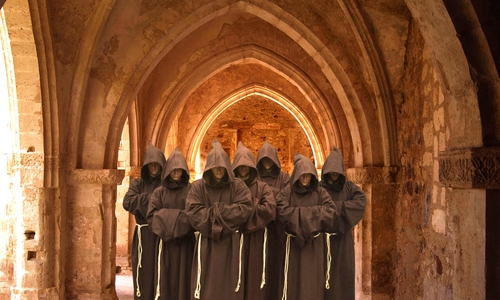 „The Gregorian Voices“ konzertieren in der Evangelischen Kirche Beatae Mariae Virginis in Hornburg. Foto: Privat