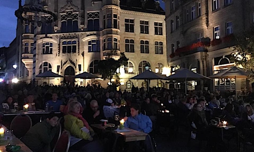 Auch im letzten Jahr lockte das Helmstedter Open-Air-Kino die Menschen in die Stadt. Foto: WARMBEIN kommunikation