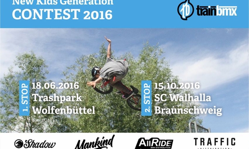 Am Samstag, den 18. Juni 2016, steigt das zweite Mal der BMX Contest „New Kids Generation“ auf dem Wolfenbütteler Skateplatz. Foto: Stadt Wolfenbüttel