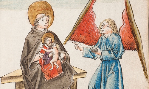 Heinrich Seuse als Diener der göttlichen Weisheit, 1473 (Foto: HAB)