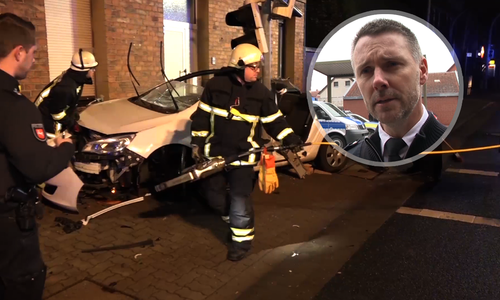 Im Interview erklärt Polizeisprecher Matthias Pintak das Geschehen. Video: aktuell24(DC)