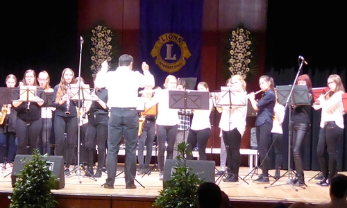 Die Musiker waren mit viel Spaß bei der Sache. Foto: THG Wolfenbüttel
