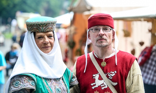 Das Mittelalter hält Einzug in Wittmar. Foto: Thorsten Raedlein