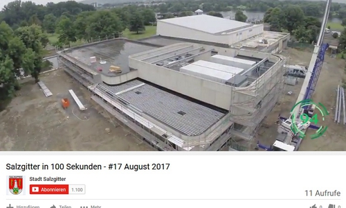 Es gibt wieder eine neue Folge von "Salzgitter in 100 Sekunden" auf Youtube. Foto: Stadt Salzgitter