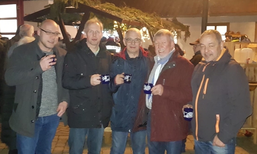 Dietrich Hemmerling, Dr. Andreas Bock, Mchael Huber, Alwin Bock und Thomas Schrader. Foto: Peter G. Matzuga

