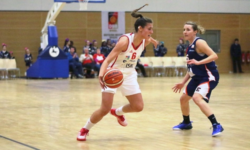 Theresa Simon (Foto) und ihre Teamkollegin Flavia Behrendt feierten mit der deutschen U20 den EM-Titel. Archivfoto: Vollmer
