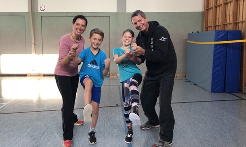 Wing Chun Kung Fu mit Sifu Peter Graun. Foto: Grundschule Kissenbrück
