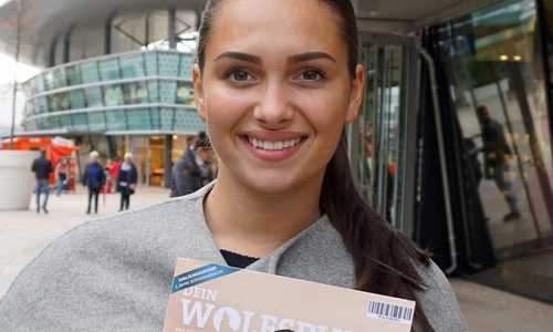 Die Gewinnerin, die 18-jährige Lina.
Foto: WMG