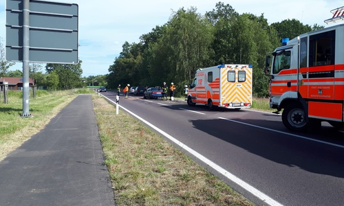Die Unfallursache und der Hergang sind bisher völlig offen. Foto: Feuerwehr Vorsfelde