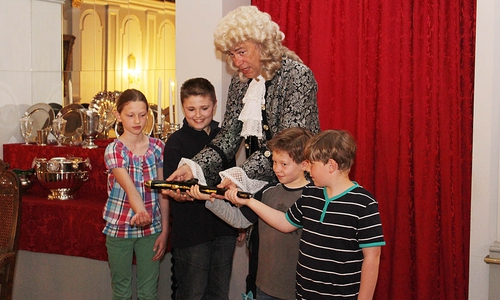 Der herzogliche Tanzmeister in Not. Foto: Museum Wolfenbüttel