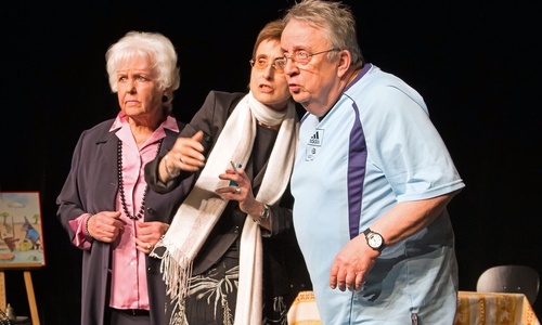 Die Theatergruppe wird am 15. Juni in der Volkshochschule Wolfsburg auftreten. Foto: Spielfreu(n)de