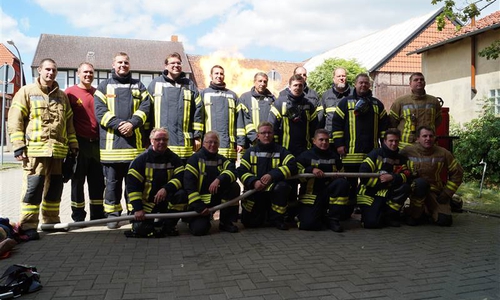 Die Feuerwehr Kissenbrück schaut auf ein erfolgreiches erstes Halbjahr zurück. Foto: Jens Meyer