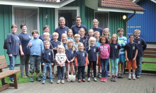 Die Kinderfeuerwehr "Löschlöwen" . Foto: privat
