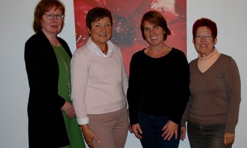 Aus dem Vorstand des Vereins: Wiebke Härtel, Uschi Kröll, Beate Schwarze und Dörthe Weddige-Degenhard, Foto: Privat