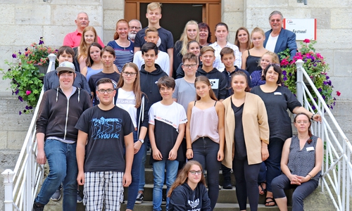 Die 24 Schüler zogen nach der Projektwoche ein positives Fazit. Foto: AWO