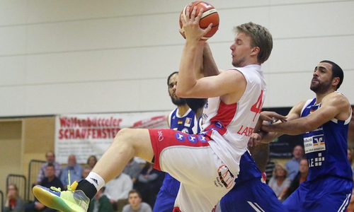 Lars Lagerpusch kam im Schnitt bisher auf 17 Minuten, 5,7 Punkte und 3 Rebounds. Foto: Agentur Hübne