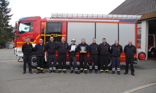 Die Gewinnermannschaft: Feuerwehr Immenrode. Foto: Feuerwehr Goslar