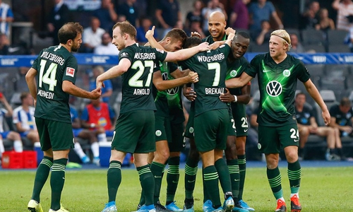 Perfekter Start: Zweiter Sieg für den VfL Wolfsburg in Berlin. Fotos: Michael Täger