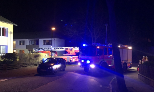 Für den gesamten Zeitraum des Einsatzes musste die Golfstraße voll gesperrt werden. Foto: Feuerwehr Stadt Bad Harzburg