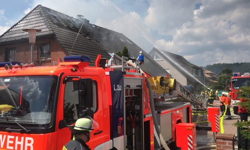 Eines der beiden betroffenen Wohnhäuser. Fotos: aktuell24(DC)