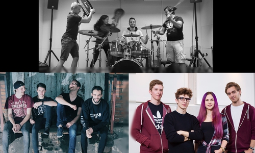 Wolfsburger Nachwuchsbands rocken am morgigen Samstag das Hallenbad. Fotos: Stadt Wolfsburg