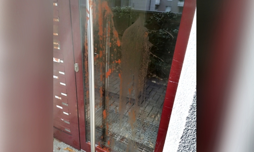 Bei der Substanz, die für die letzten beiden Taten verwendet wurde, handelt es sich wahrscheinlich um Ketchup. Foto: David Janzen / Privat