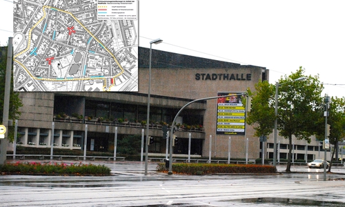 Die Parkplatzsituation an der Stadthalle soll verbessert werden. Foto: Archiv/Stadt Braunschweig