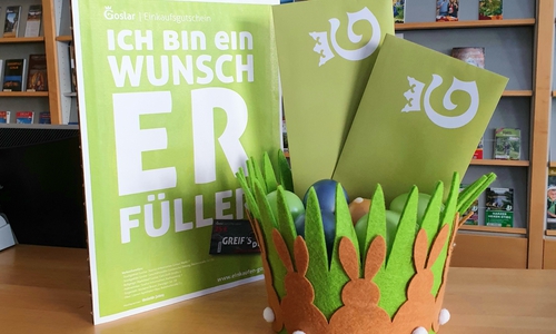 Die Gutscheine sind an verschiedenen Stellen erhältlich. Foto: Goslar marketing gmbh