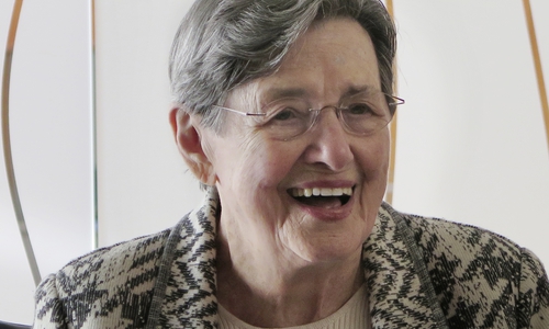 Namenspatronin Sara Frenkel-Bass (96) aus Antwerpen. Bewerbungen für den Preis sind online noch bis zum 28. Oktober möglich. Foto: Volkswagen AG 