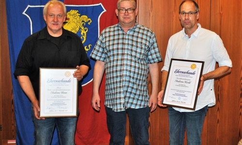 Andreas Bona, Dierk Flohr, Andreas Krehl. Foto: Kreishandwerkerschaft Region Braunschweig-Gifhorn