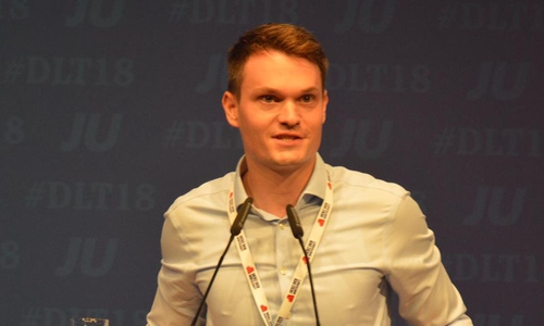 Claas Merfort sprach nach seiner Wiederwahl über die Digitalisierung in Braunschweig. Foto: Junge Union Braunschweig