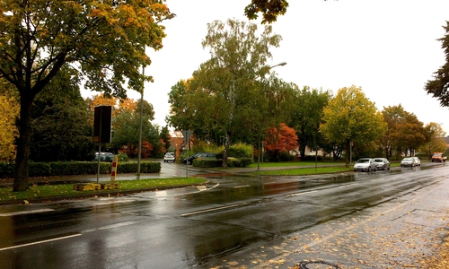 Die Einfahrt zur Wilhelm-Raabe-Schule an der Adersheimer Straße war im jüngsten Bauausschuss Diskussionsthema. Foto: Werner Heise