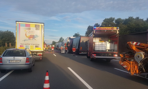 Mehrere Unfälle auf der A2 verursachen kilometerlange Staus. Foto: aktuell24