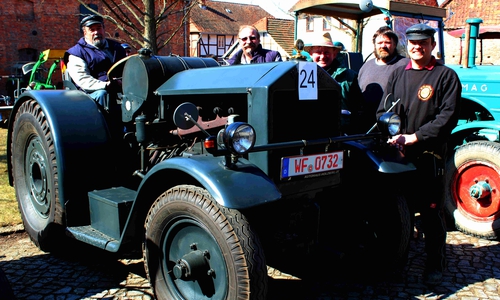 Am 9. April treffen sich die Oldtimer wieder in Watenstedt. Foto: Bernd-Uwe Meyer