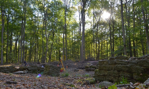 Die Elmsburg erwacht aus dem Dornröschenschlaf. Fotos: Landkreis Helmstedt