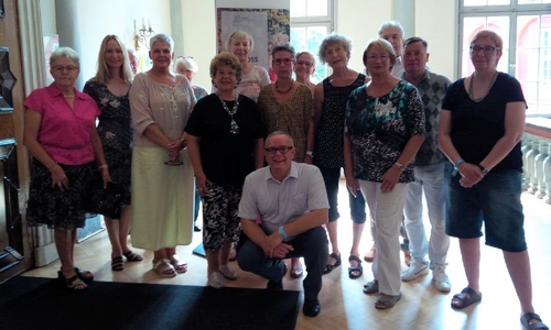 Der CDU-Stadtverband zeigte sich angesichts der "tropischen Temperaturen" über die positive Resonanz zur Führung im Schloss Museum sehr zufrieden. Foto: Schloss Museum