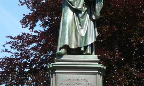  Wormser Reformationsdenkmal, 1868. 