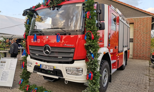 Das neue Löschfahrzeug.
Foto: B.I.G.-Sassenburg