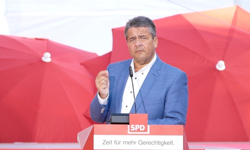 Sigmar Gabriel war Vize-Kanzler, Bundesaußenminister, Bundeswirtschaftsminister und jahrelang SPD-Vorsitzender. Heute spielt er auf der großen politischen Bühne keine Rolle mehr. Archivfoto: Alexander Panknin