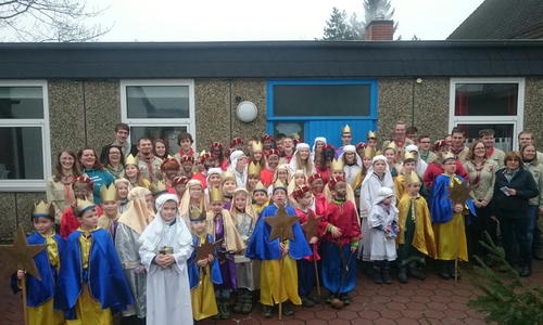Zahlreiche Kinder gingen auch dieses Jahr als Sternsinger durch Gifhorn.