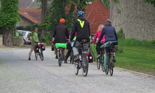 Auf der 1. BraunschweigerLANDpartie wurde mit dem Fahrrad die Region erkundet. Foto: Landkreis Wolfenbüttel. 
