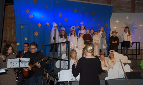 Das Krippenmusical in der Kirche St. Michael in Cremlingen.

Foto: privat