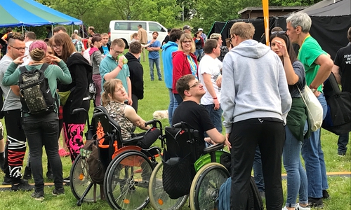 400 Jugendliche aus Braunschweig waren beim diesjährigen Evangelischen Landesjugendtreffen in Neuerkerode. Foto: Evangelische Stiftung Neuerkerode