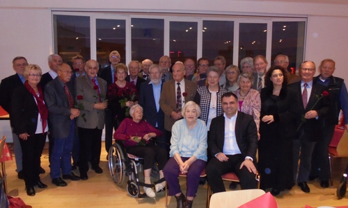 Die SPD ehrte Jubilare für langjährige Treue. Foto: privat