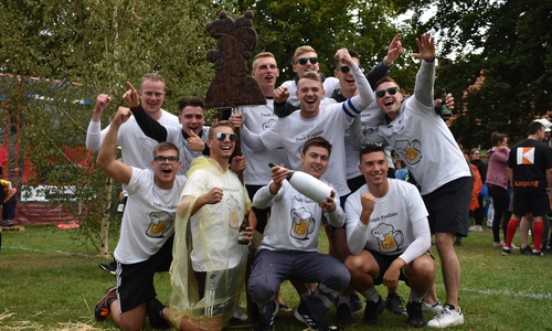 Team Freibier gewinnt die Spiele ohne Grenzen 2019. Fotos: Annabell Pommerehne