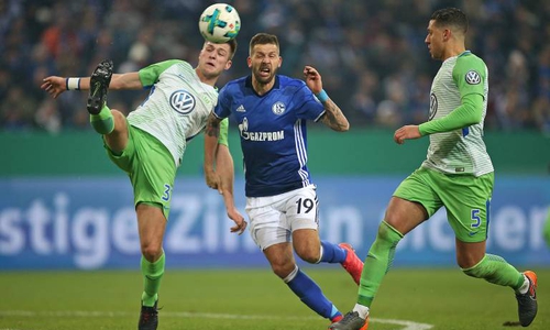 Guido Burgstaller traf zum Tor des Tages gegen harmlose Wölfe. Foto: imago/MIS