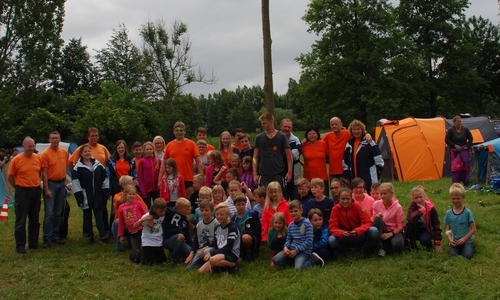 Jugendliche zelteten beim Jubiläumszeltlager der Jugendfreude Werlaburgdorf. Foto: Jill Geske-Gloger