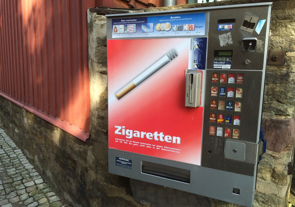 Nach dem Aufsprengen eines Zigarettenautomaten konnte ein Mann festgenommen werden. Symbolfoto: Anke Donner 